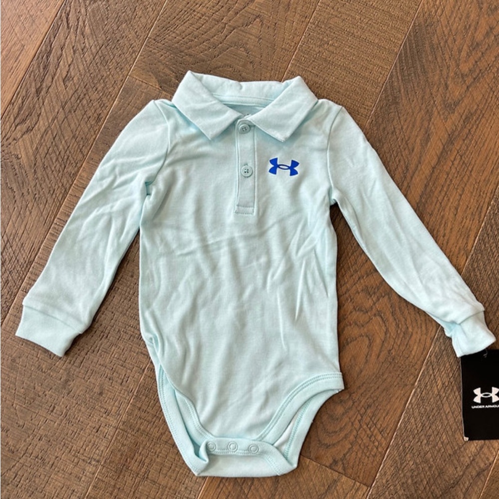 UA Baby Boy Polo Bodysuit